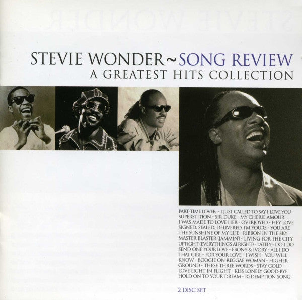 Stevie Wonder - Song Review A Greatest Hits Collection CD VG