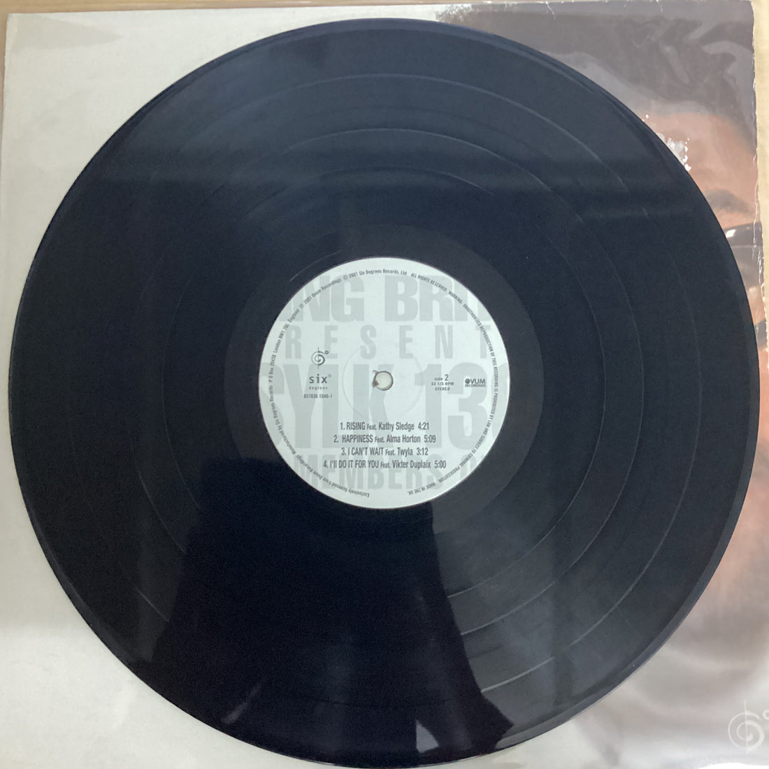 แผ่นเสียง King Britt Presents Sylk 130 - Re-Members Only Vinyl VG+ 2LPs