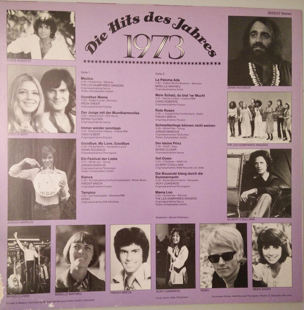 Various : Das Goldene Schlager-Archiv - Die Hits Des Jahres 1973 (LP, Comp)