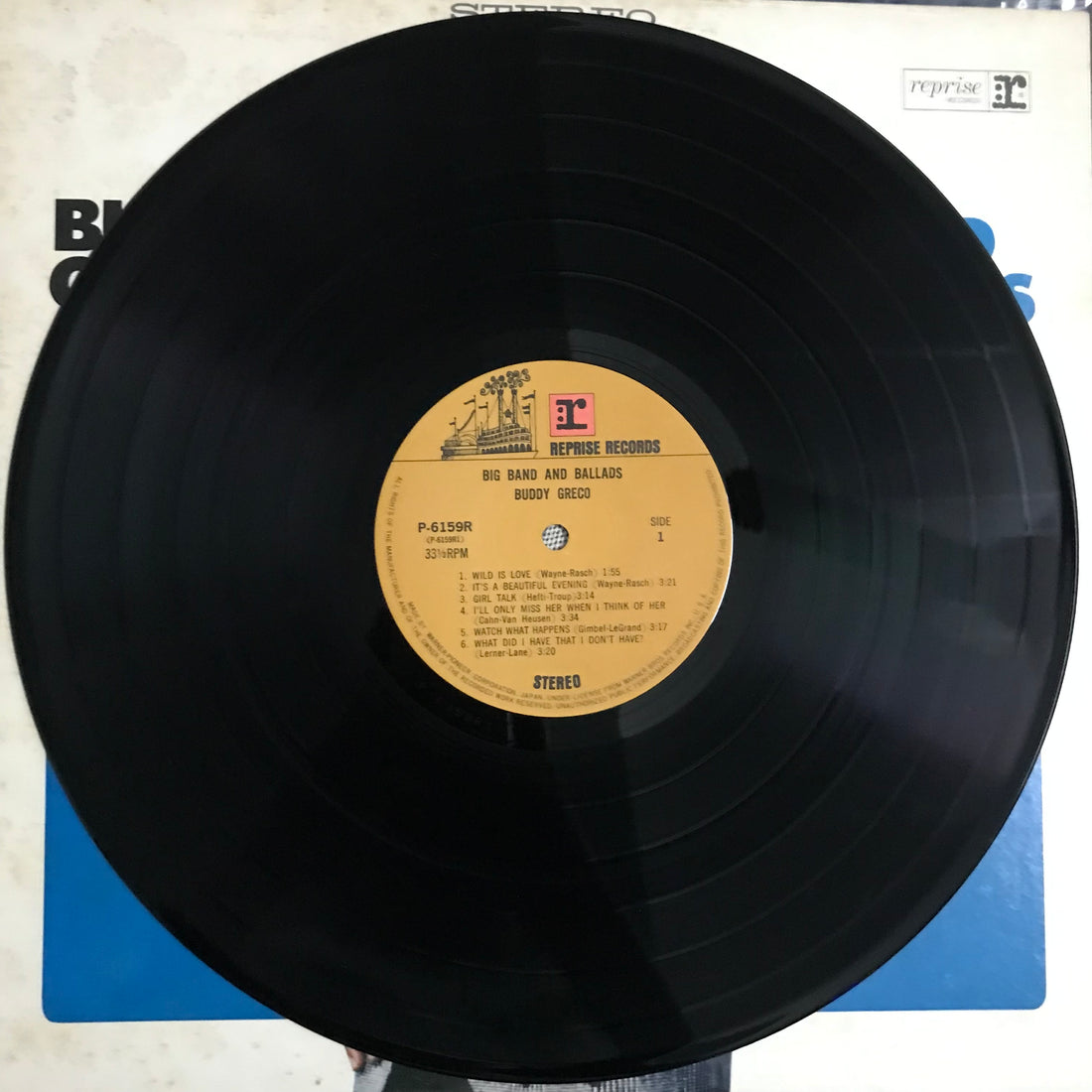 แผ่นเสียง Buddy Greco - Big Band & Ballads Vinyl VG+