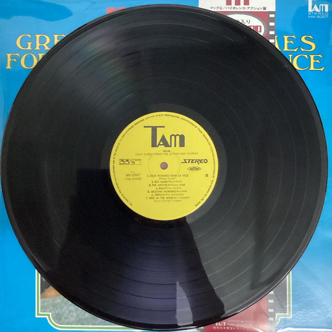 แผ่นเสียง Stanley Maxfield Orchestra - Great Screen Themes For Action And Violence Vinyl VG+