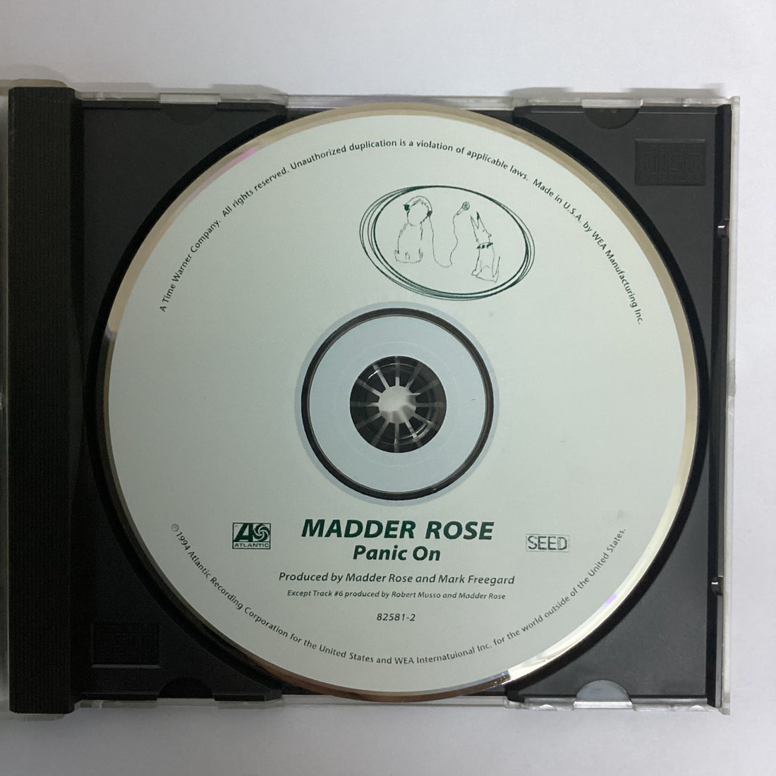ซีดี Madder Rose - Panic On CD VG+