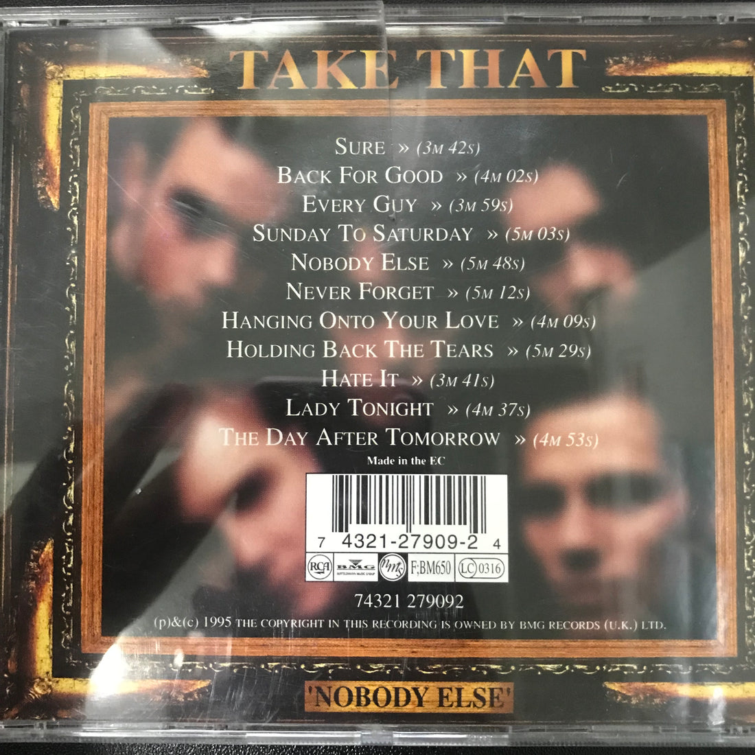 ซีดี Take That - Nobody Else CD VG+