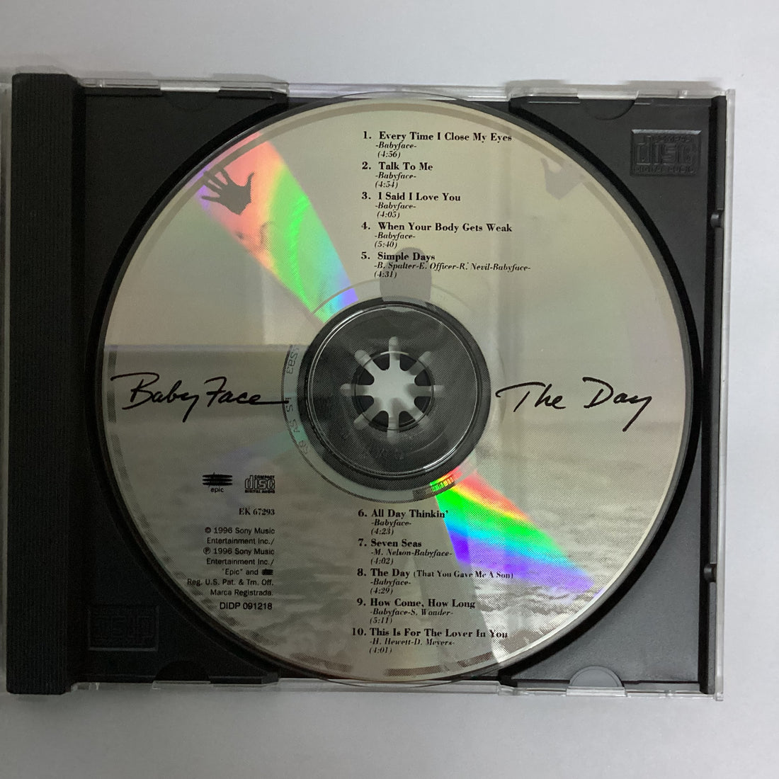 ซีดี Babyface - The Day CD VG+
