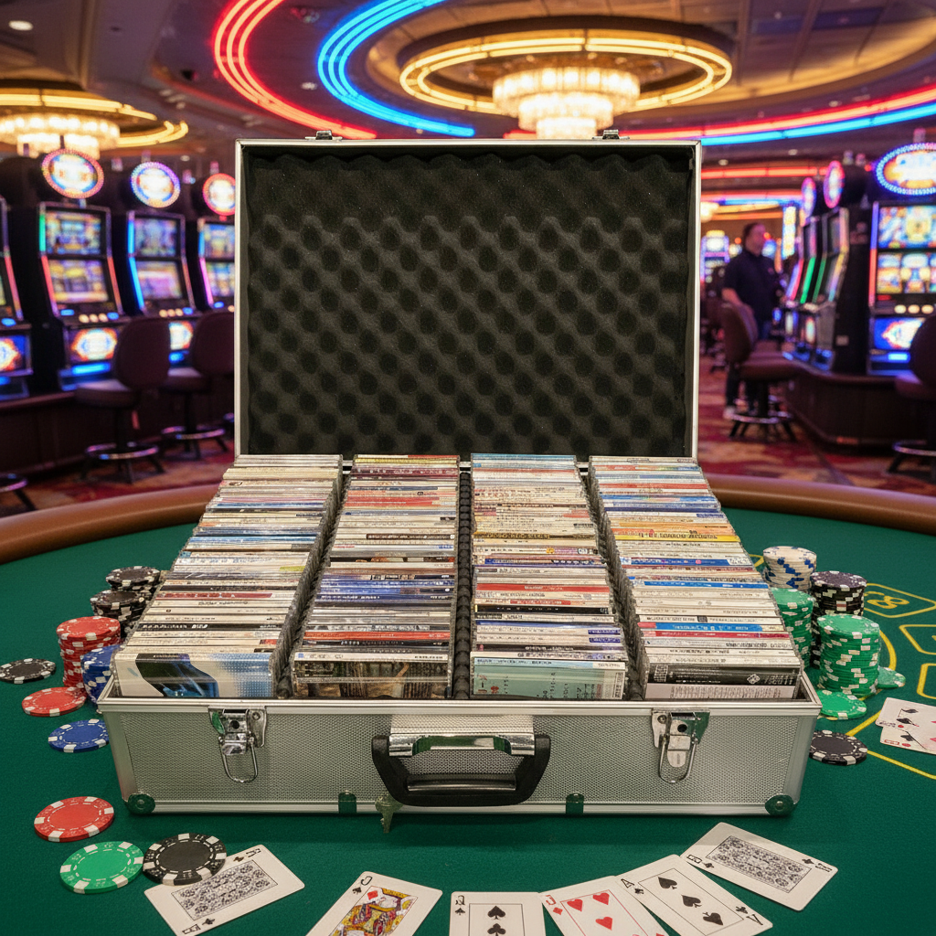 Aluminum CD Case Size L (140 CDs) #1 แถมซีดี 3000.-