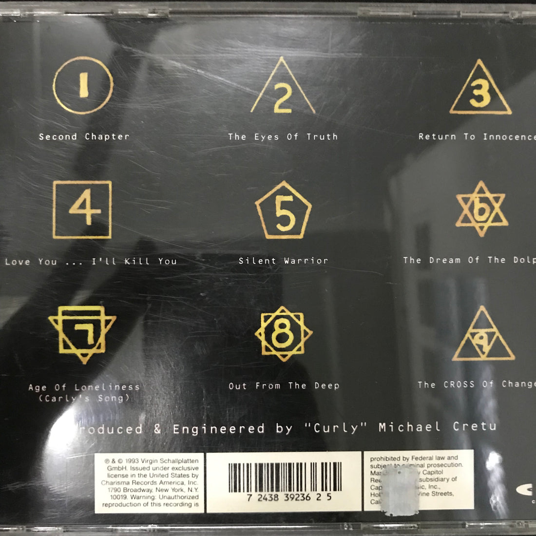 ซีดี Enigma - The Cross Of Changes CD VG+