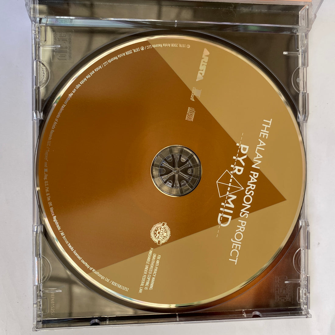 ซีดี The Alan Parsons Project - Pyramid CD NM or M-