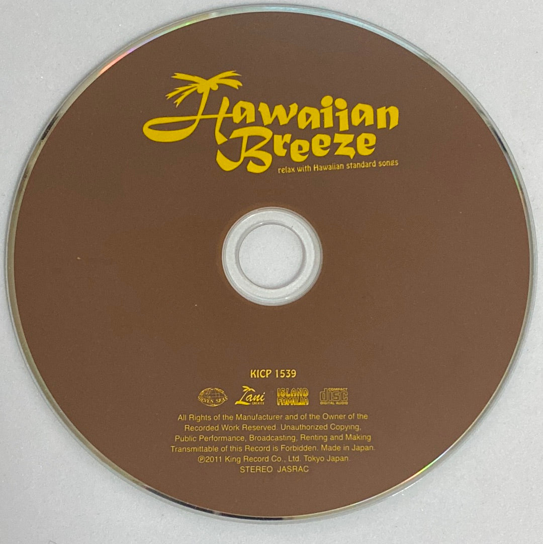 ซีดี Various - Hawaiian Breeze Relax With Hawaiian Standard Songs (CD) (VG)