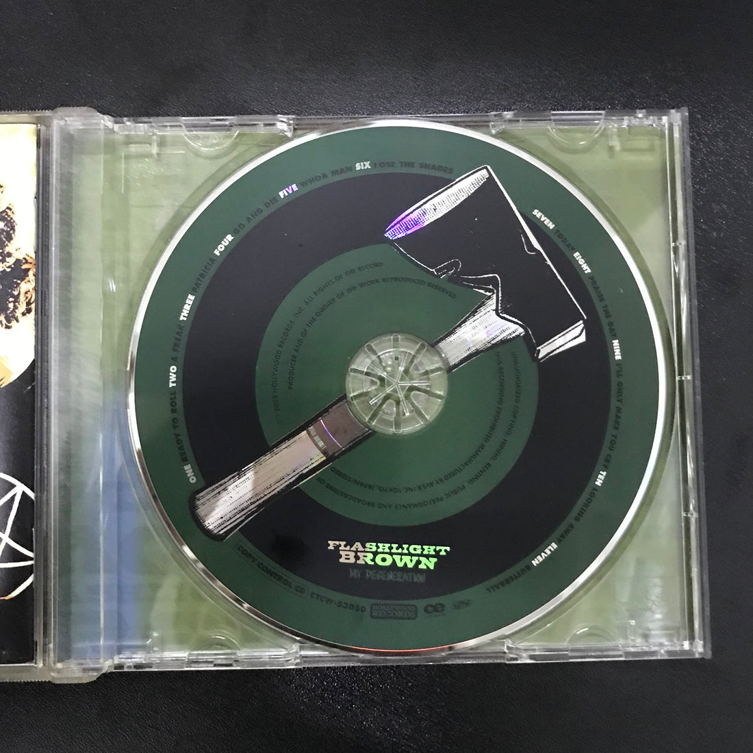 ซีดี Flashlight Brown - My Degeneration CD VG+