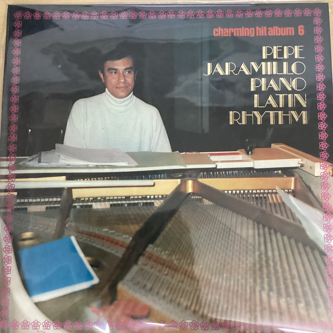 แผ่นเสียง Pepe Jaramillo - Piano Latin Rhythm Vinyl VG+ แผ่นสีแดง