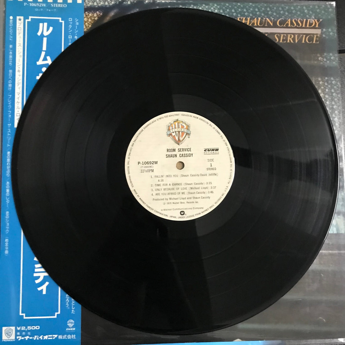 แผ่นเสียง Shaun Cassidy - Room Service Vinyl VG+