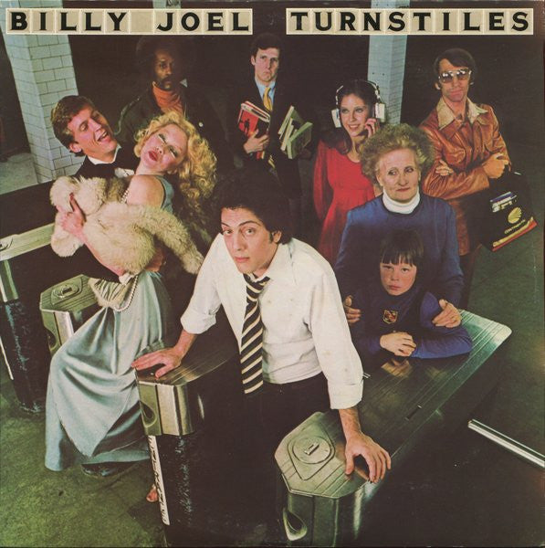 Billy Joel : Turnstiles (LP, Album, RE)