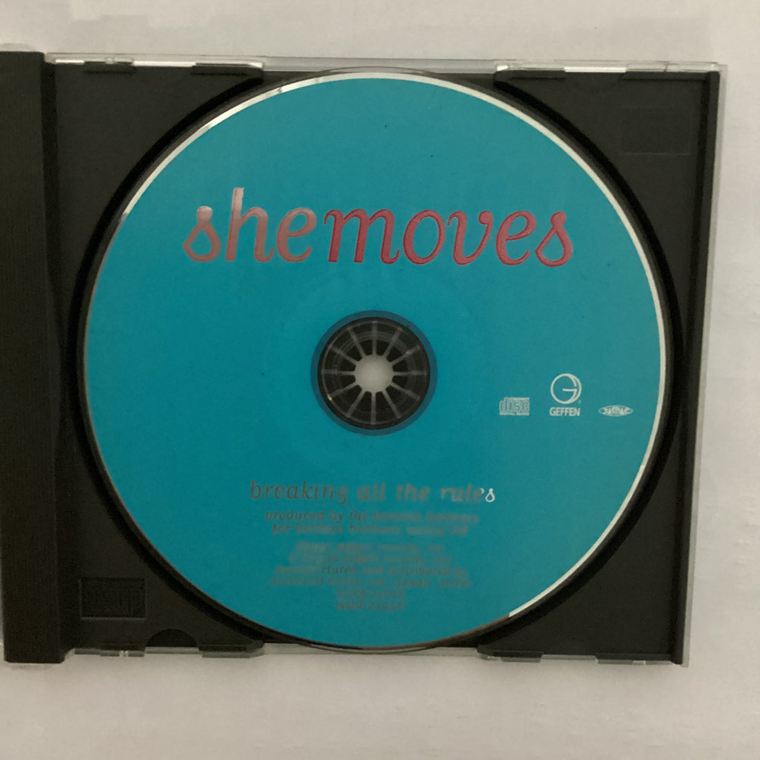 ซีดี She Moves - Breaking All The Rules CD VG+