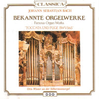 ซีดี Johann Sebastian Bach, Otto Winter - Bekannte Orgelwerke - Famous Organ Works CD VG+