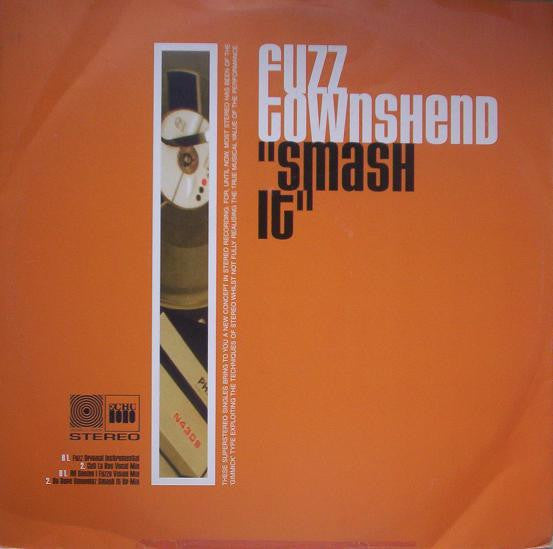 Fuzz Townshend : Smash It (12")