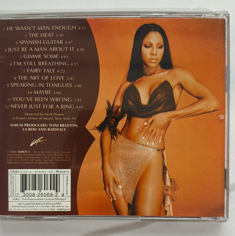 ซีดี Toni Braxton - The Heat CD VG+