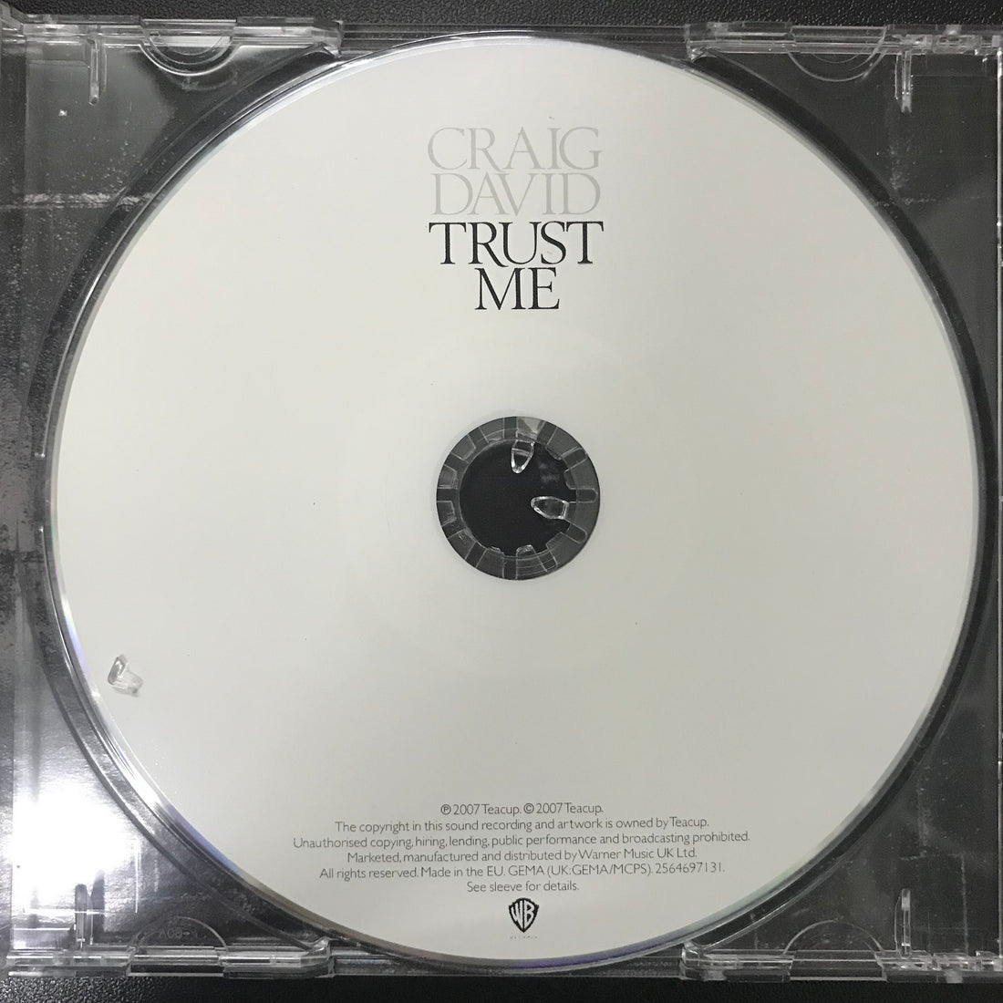 ซีดี Craig David - Trust Me CD VG+