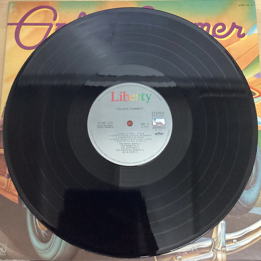 แผ่นเสียง Various - Golden Summer Vinyl VG+ 2LPs