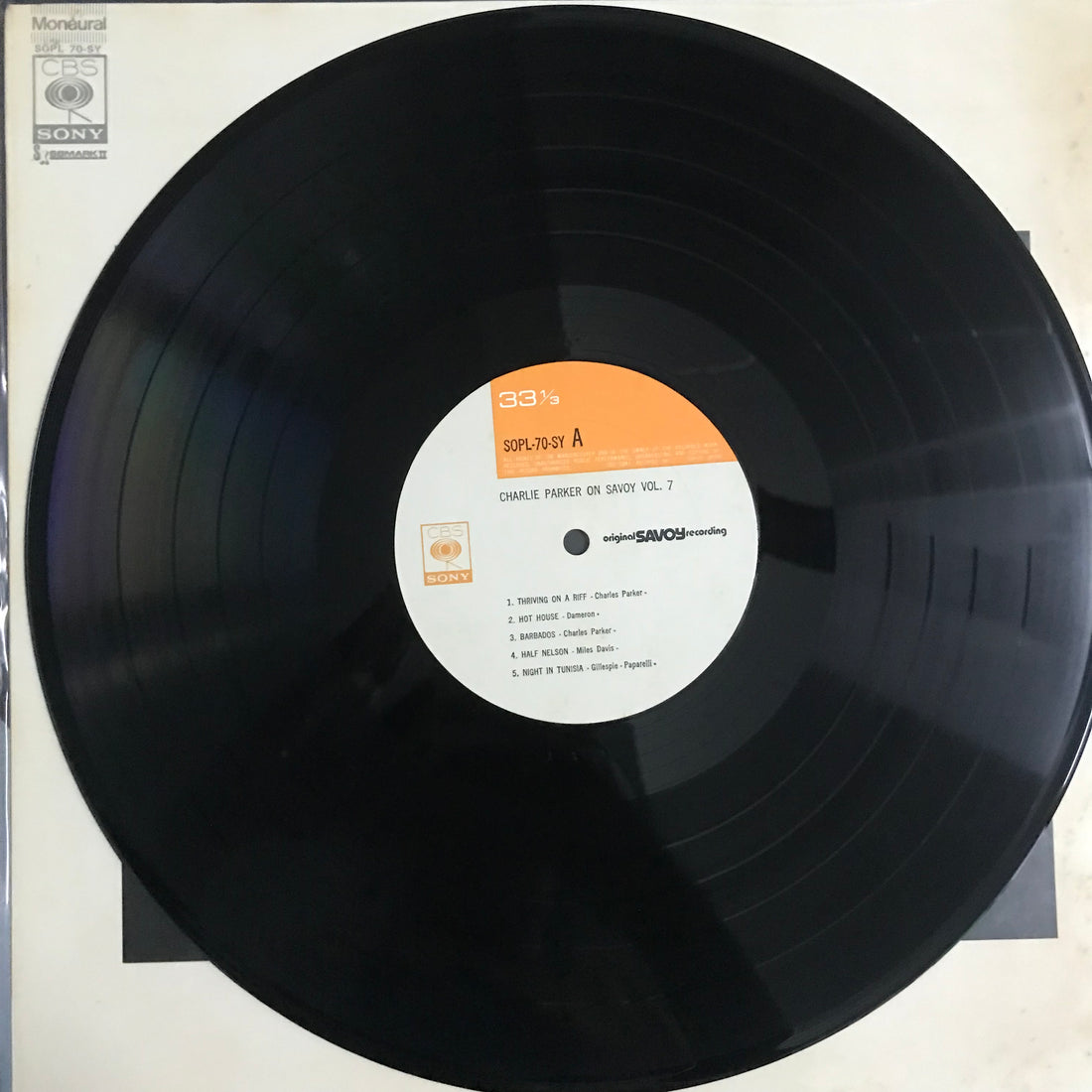 แผ่นเสียง Charlie Parker - Charlie Parker On Savoy Vol. 1 - 7 7LP Vinyl VG+