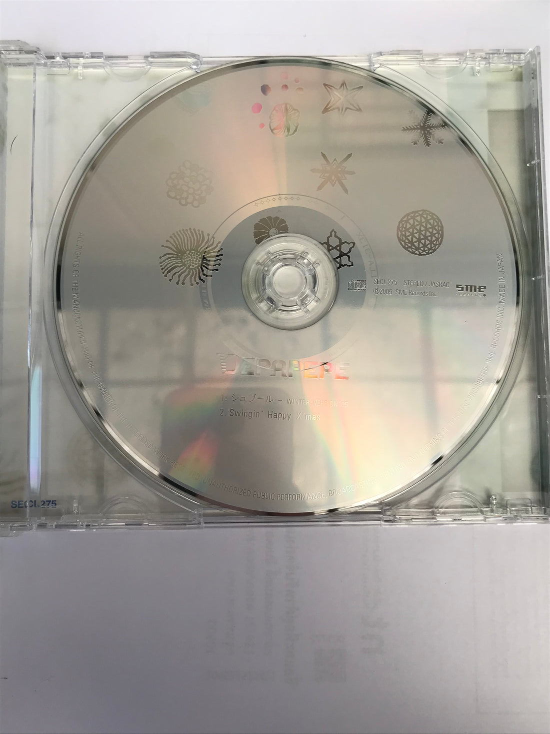 ซีดี Depapepe - Spur - Winter Version'05 / Swingin' Happy X'mas CD NM or M-