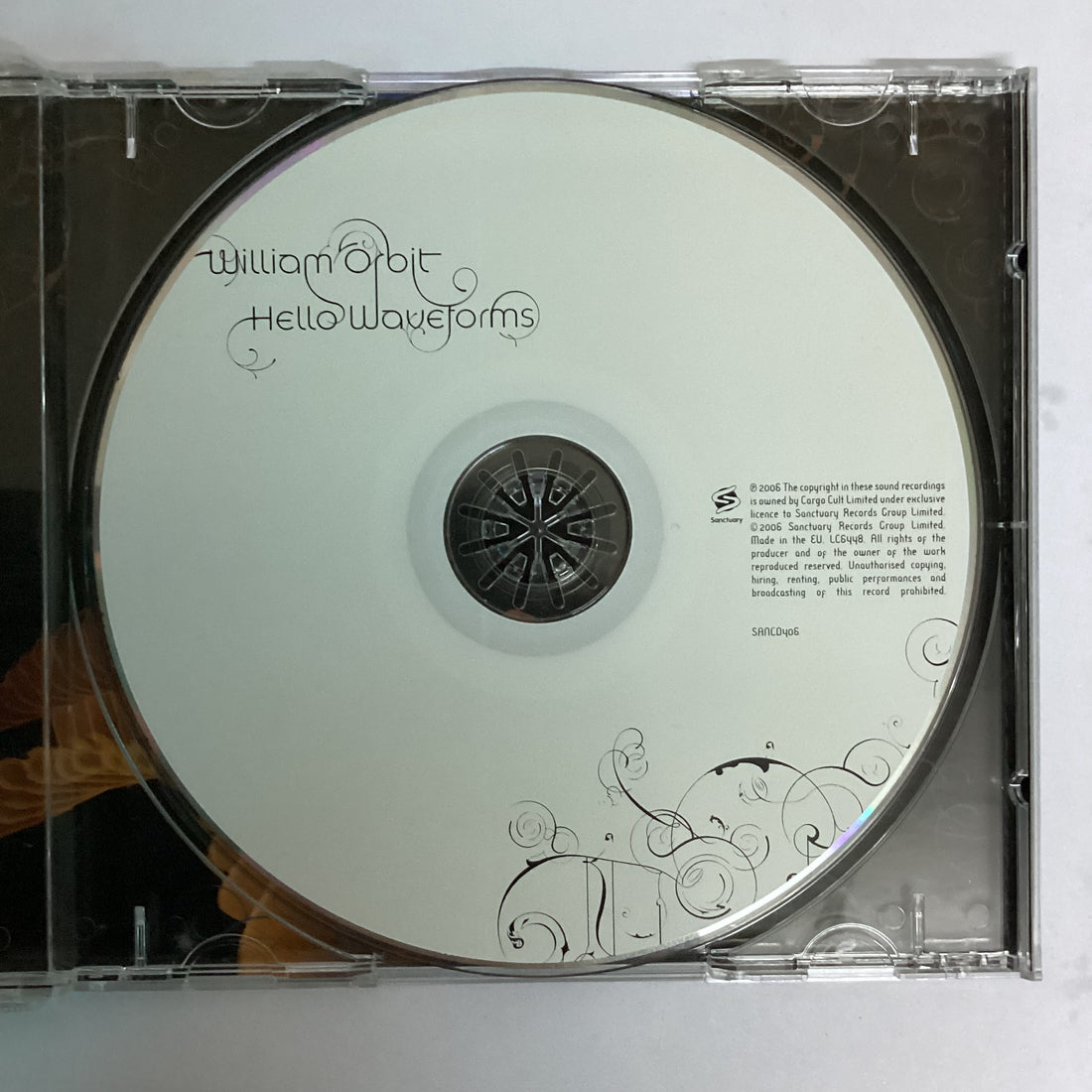 ซีดี William Orbit - Hello Waveforms CD VG+