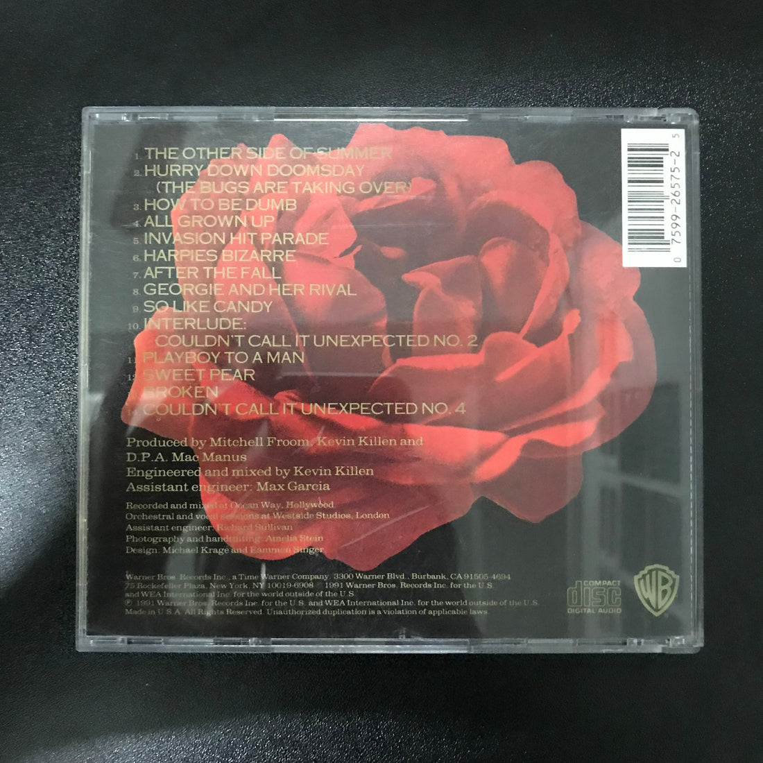 ซีดี Elvis Costello - Mighty Like A Rose CD VG+
