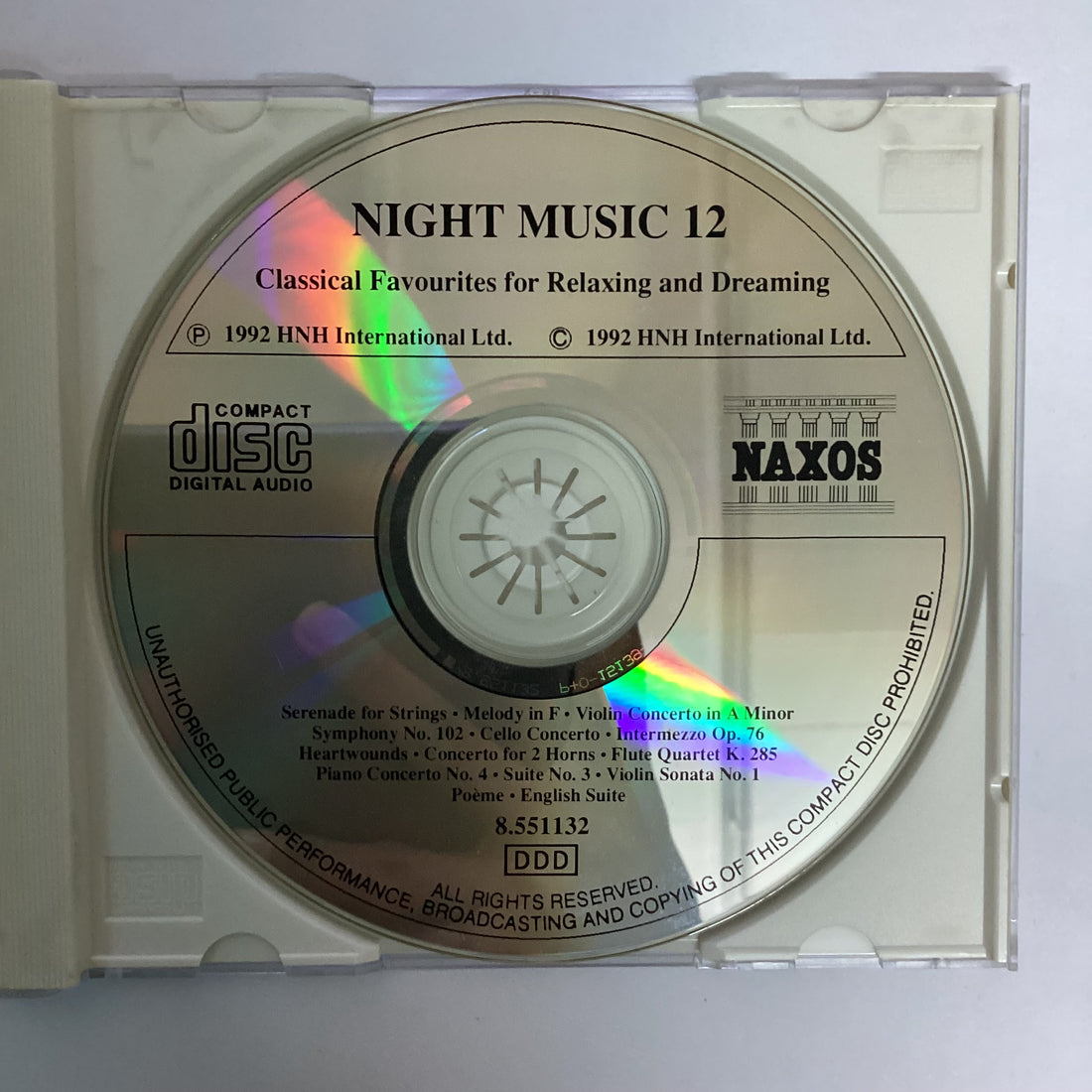 ซีดี Various - Night Music 12 CD VG+