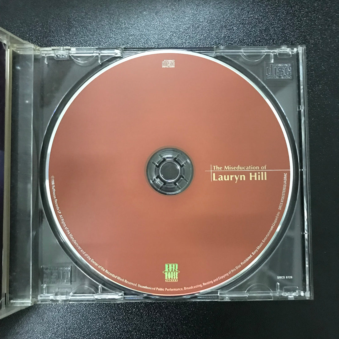 ซีดี Lauryn Hill - The Miseducation Of Lauryn Hill CD VG+