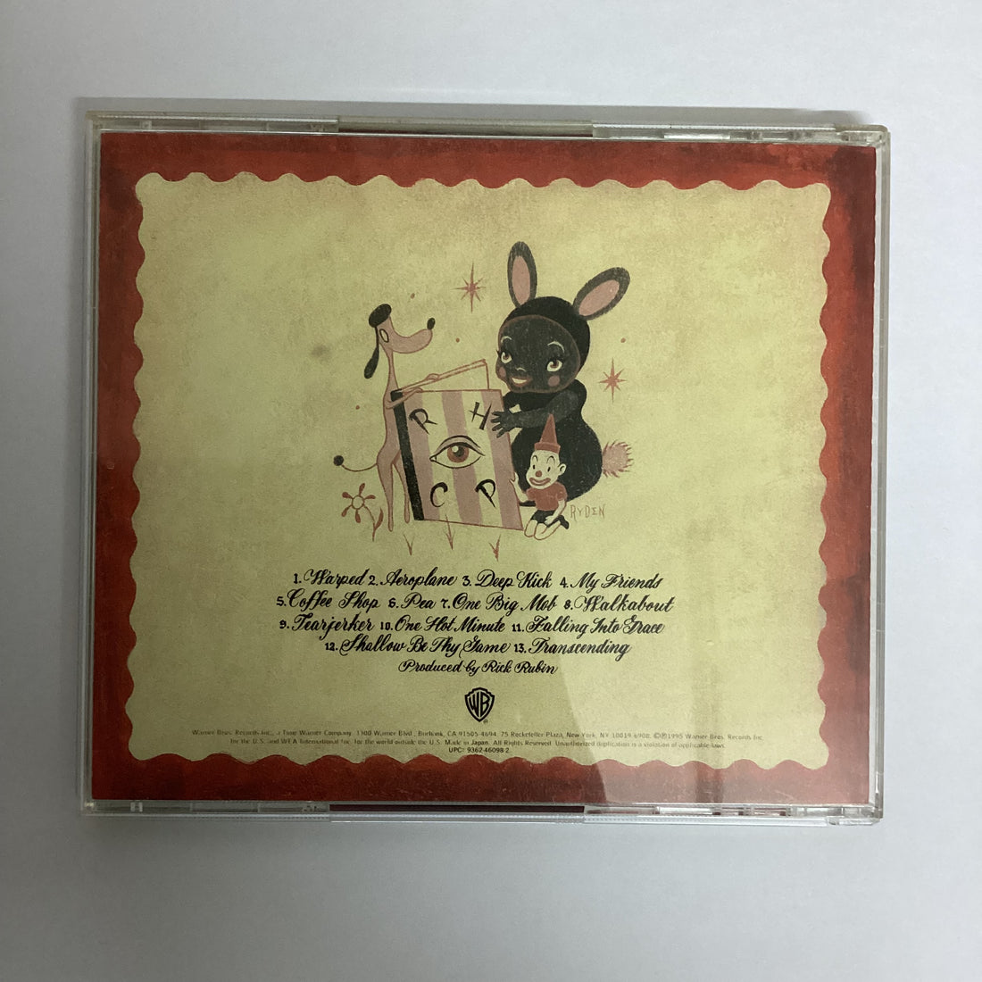 ซีดี Red Hot Chili Peppers - One Hot Minute CD VG+