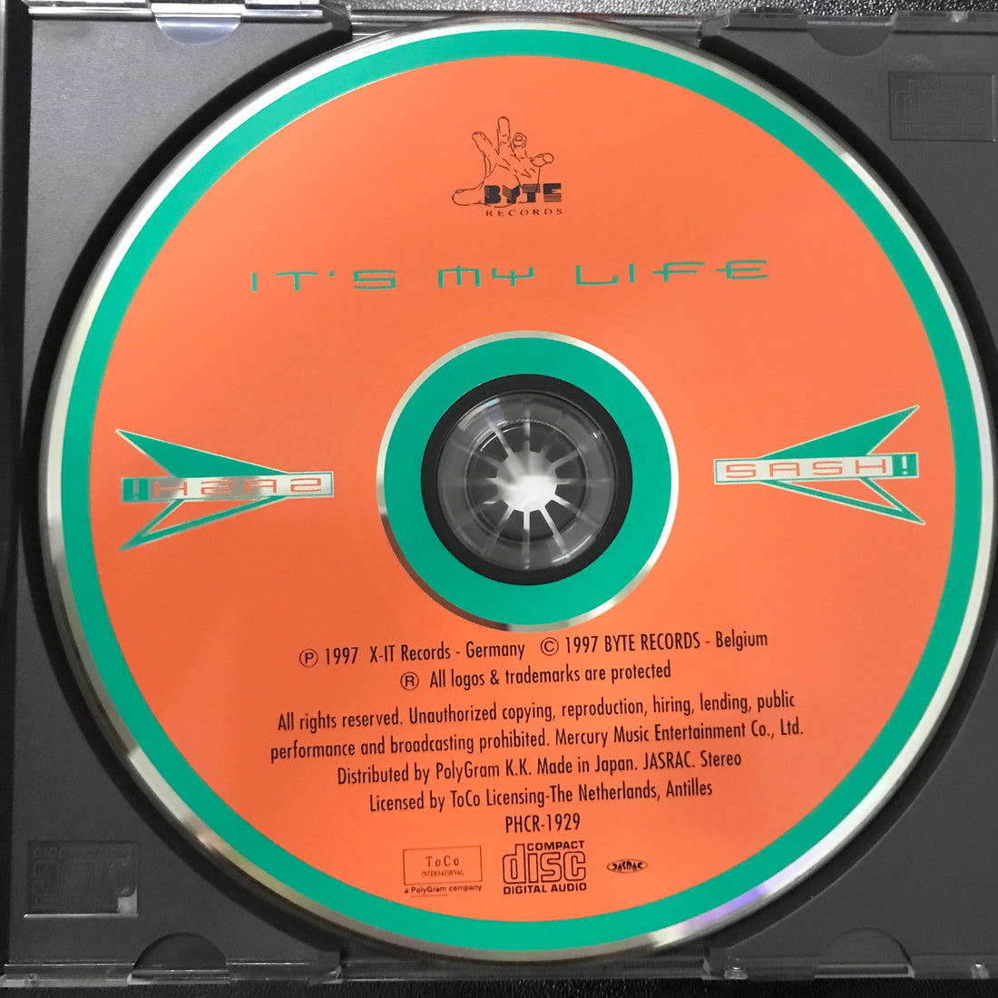 ซีดี Sash! - It's My Life = イッツ・マイ・ライフ CD VG+