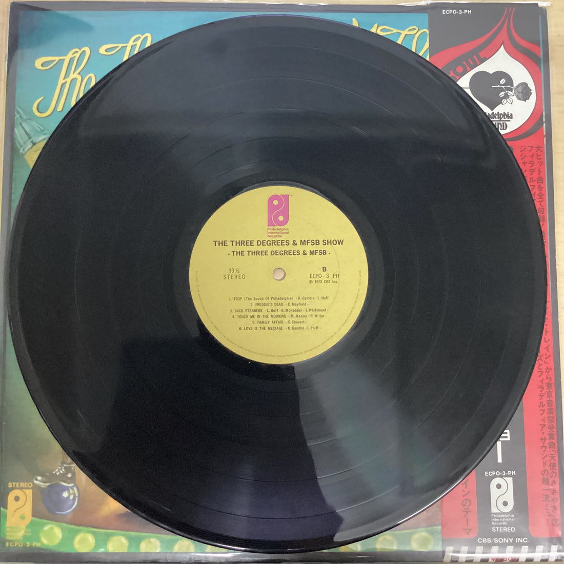 แผ่นเสียง The Three Degrees & MFSB - The Three Degrees & MFSB Show Vinyl VG