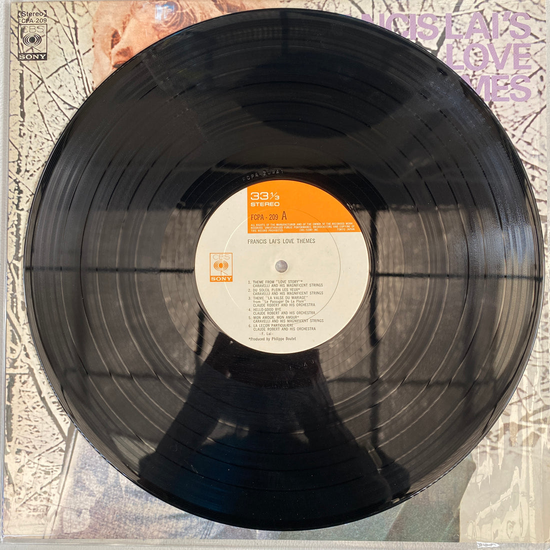 แผ่นเสียง Various - Francis Lai's Love Theme Vinyl VG+