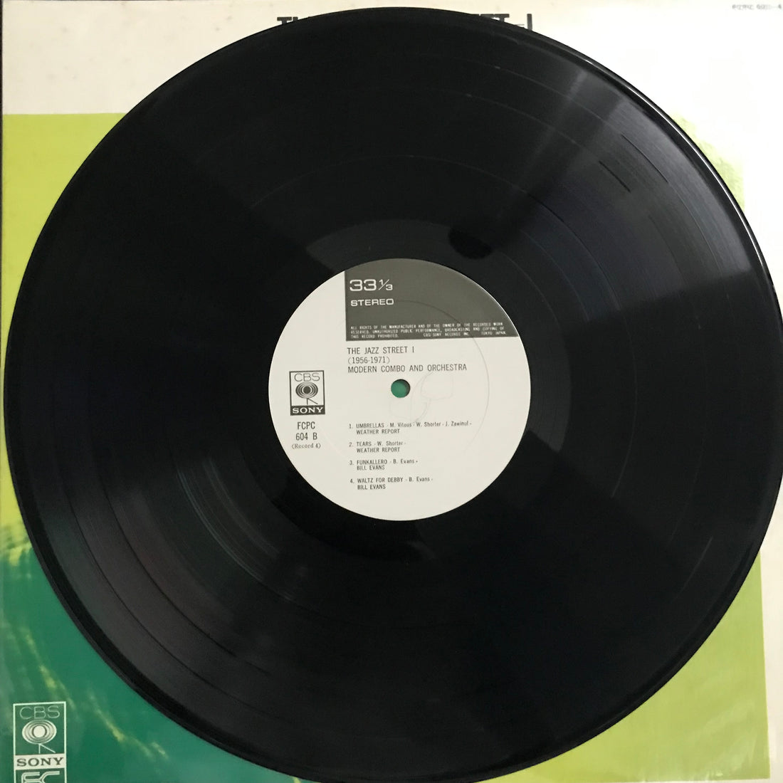 แผ่นเสียง Various - The Jazz Street 1 Modern Combo And Orchestra 2 Vinyl VG+