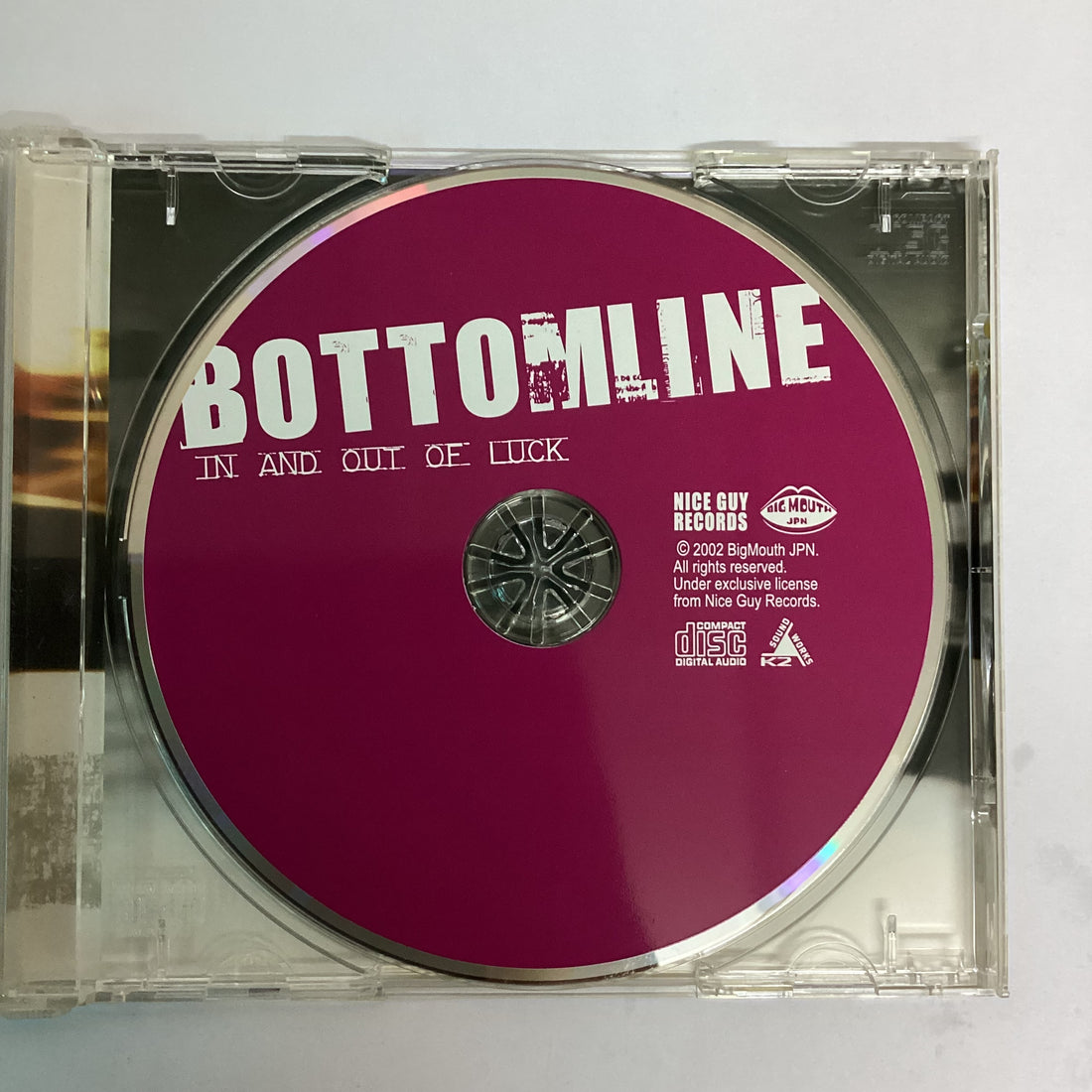 ซีดี Bottom Line - In And Out Of Luck CD VG+