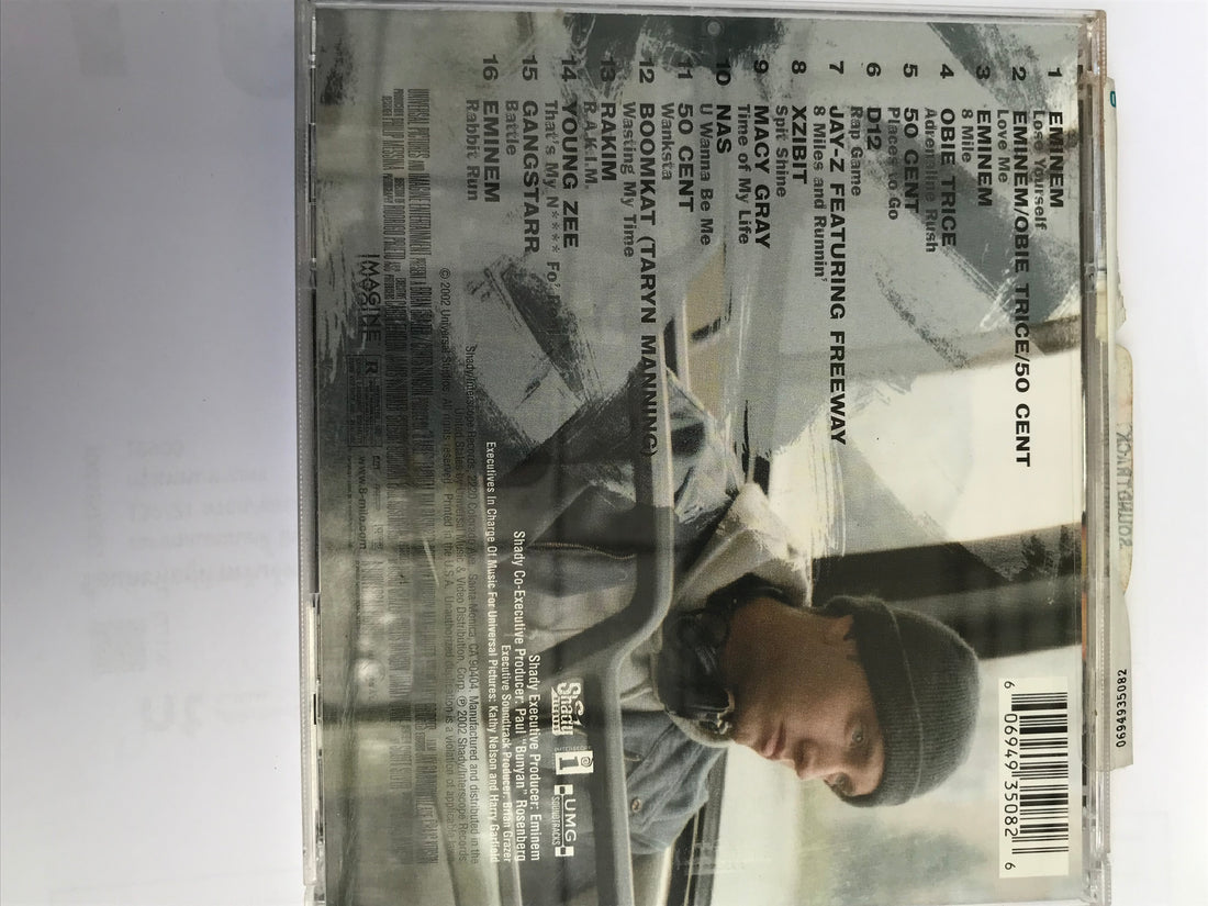 ซีดี Various - Music From And Inspired By The Motion Picture 8 MILE CD VG+