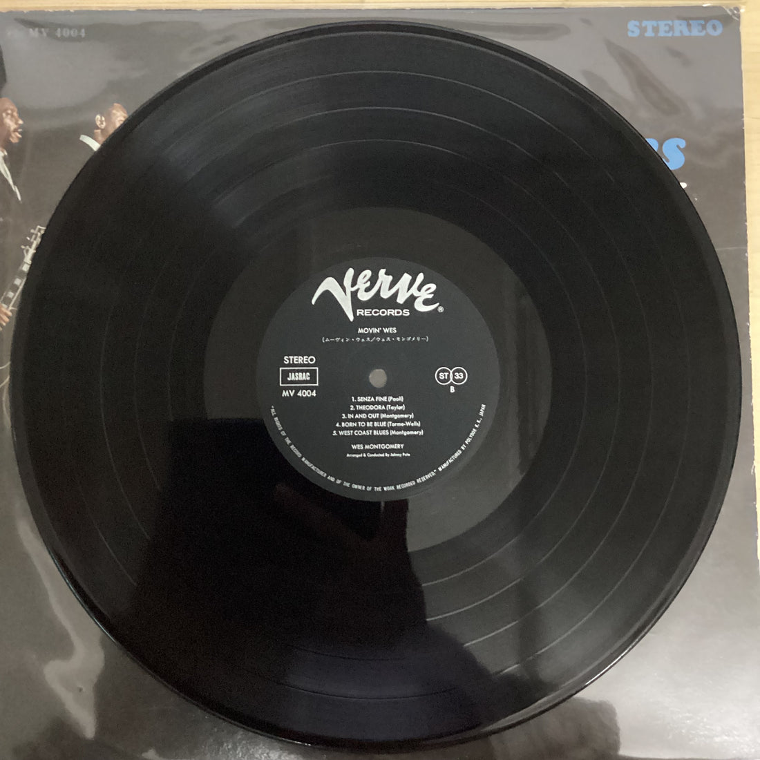 แผ่นเสียง Wes Montgomery - Movin' Wes Vinyl VG+