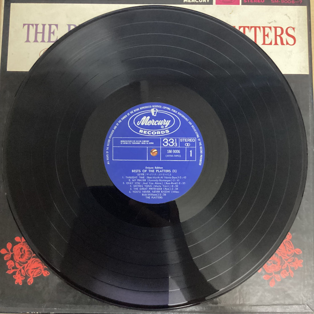 แผ่นเสียง The Platters - Bests Of The Platters - Deluxe Edition Vinyl VG+ 2LPs