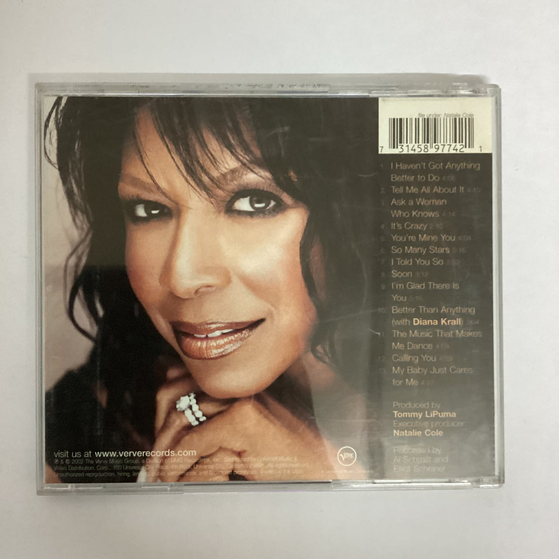 ซีดี Natalie Cole - Ask A Woman Who Knows CD VG+
