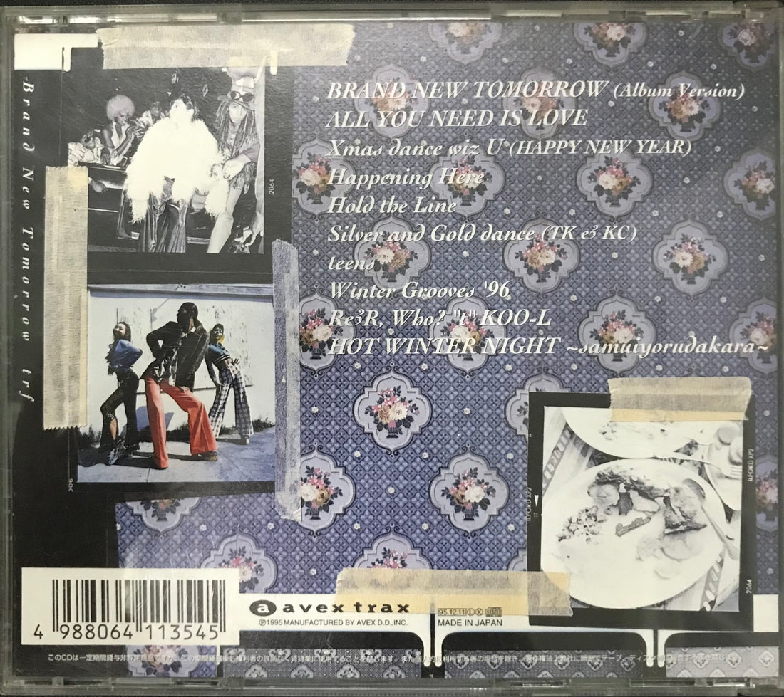 ซีดี TRF - Brand New Tomorrow CD VG+