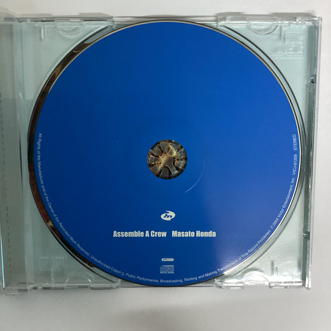 ซีดี Masato Honda - Assemble A Crew CD NM or M-