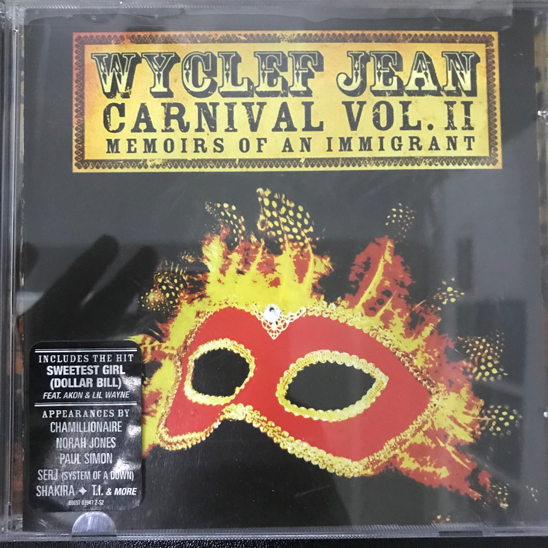 ซีดี Wyclef Jean - Carnival Vol. II... Memoirs Of An Immigrant CD VG+