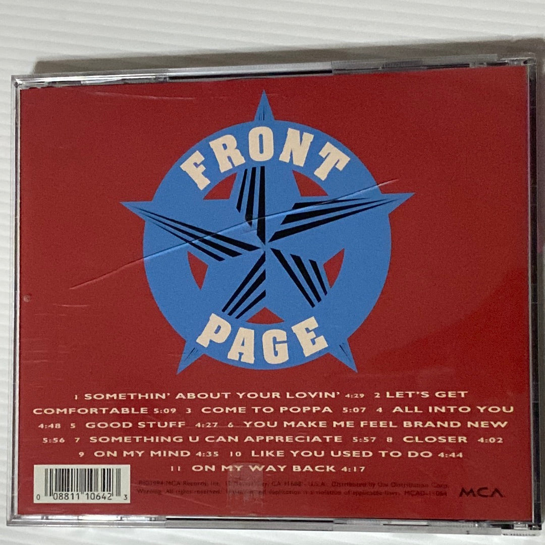 ซีดี Front Page  - Front Page (CD) (VG+)