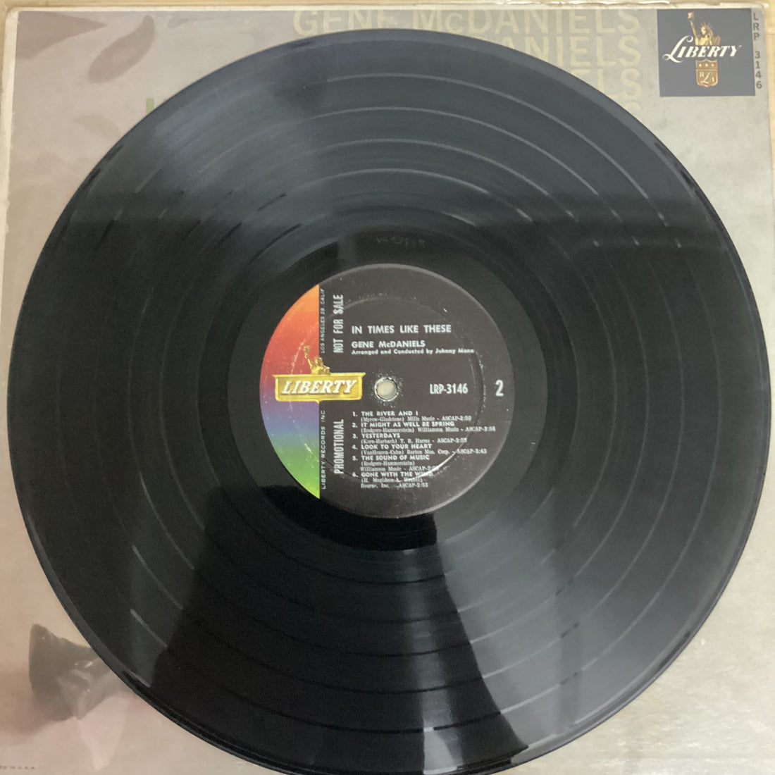 แผ่นเสียง Eugene McDaniels - In Times Like These Vinyl VG+