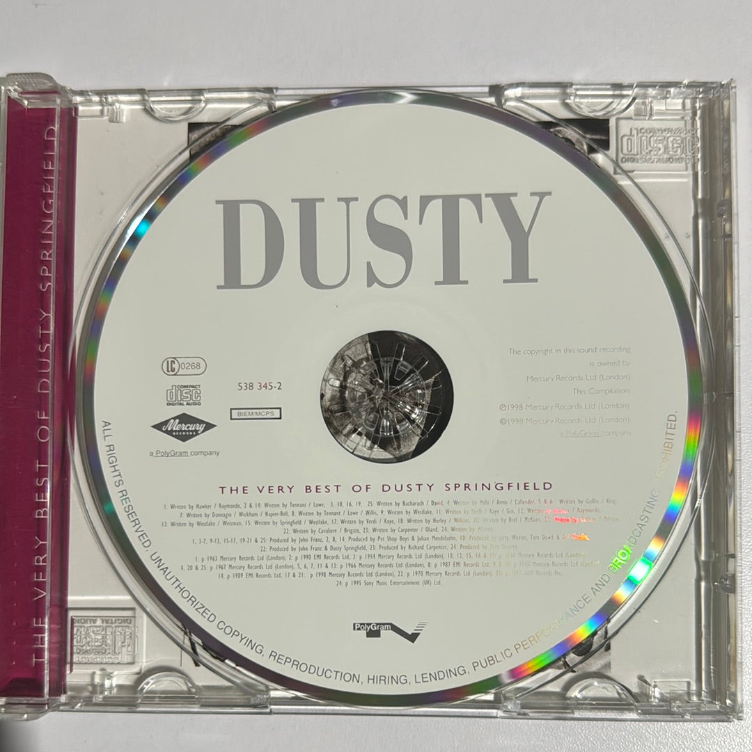 ซีดี Dusty Springfield - Dusty (The Very Best Of Dusty Springfield) (CD) (VG+)