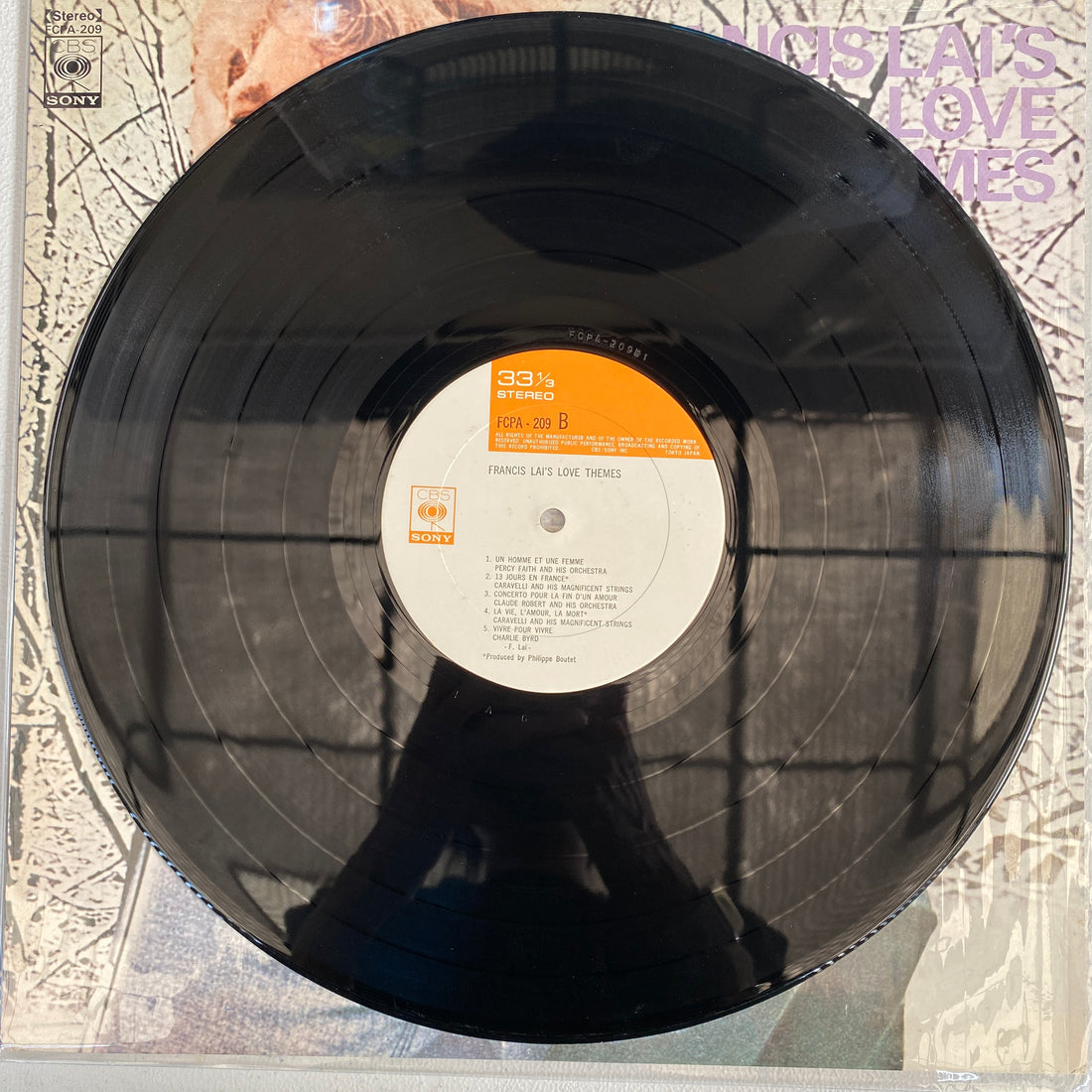แผ่นเสียง Various - Francis Lai's Love Theme Vinyl VG+