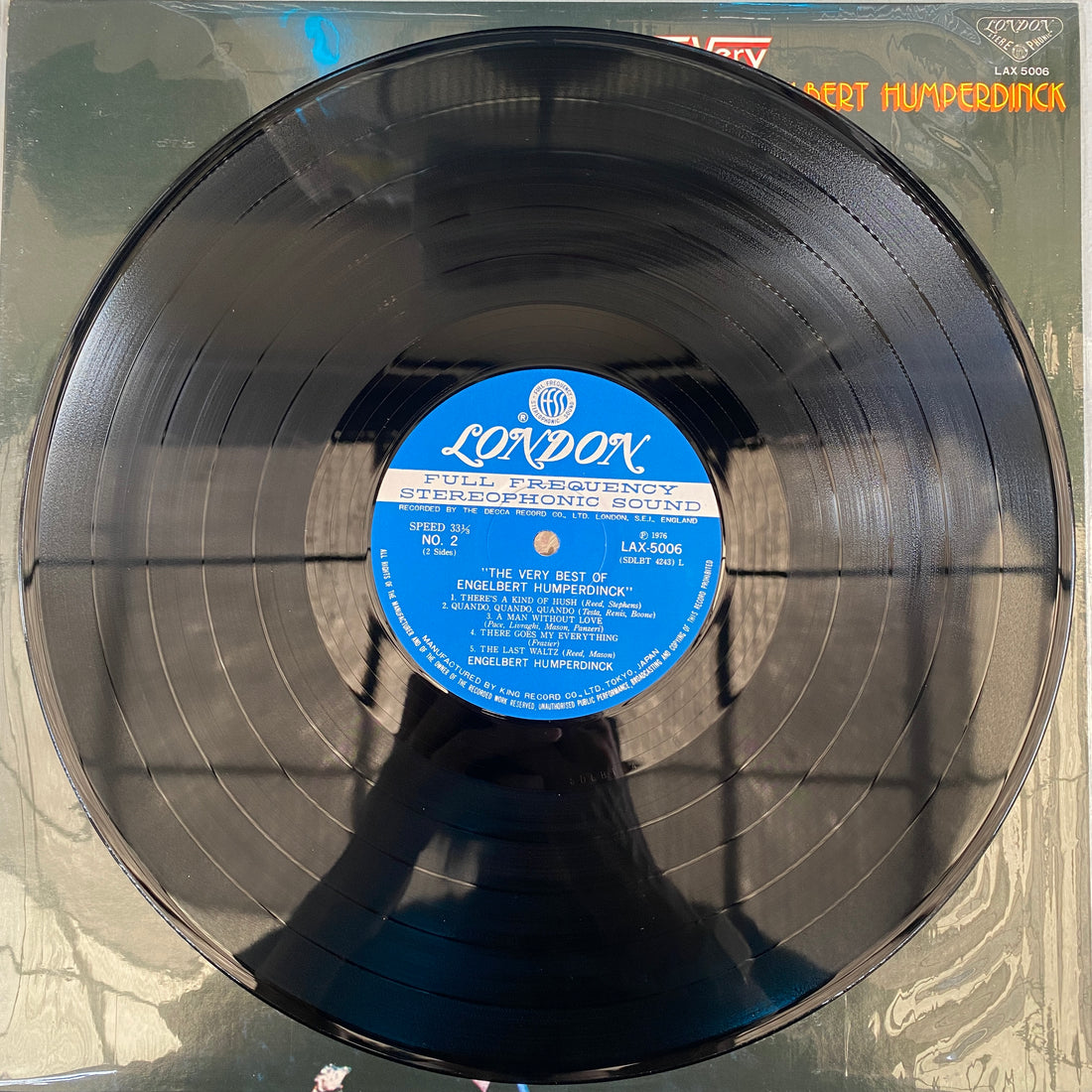 แผ่นเสียง Engelbert Humperdinck - The Very Best Of Engelbert Humperdinck Vinyl VG+