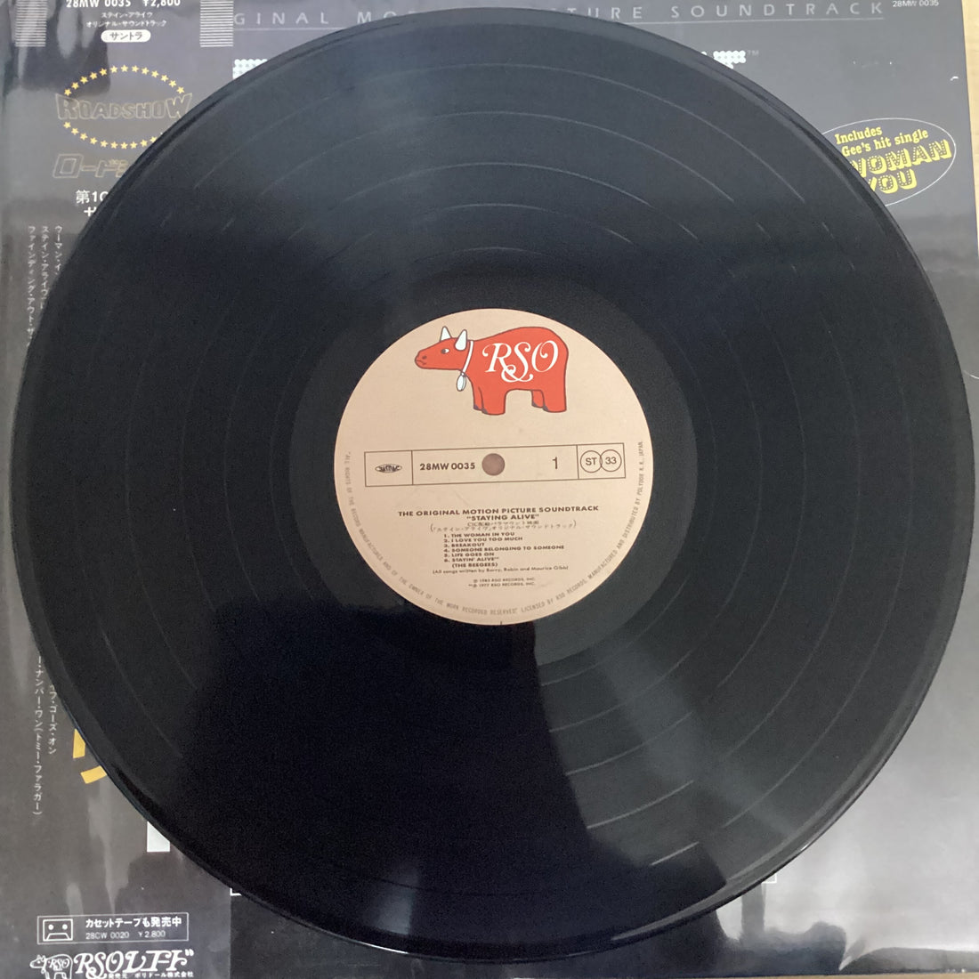 แผ่นเสียง Various - The Original Motion Picture Soundtrack - Staying Alive Vinyl VG+