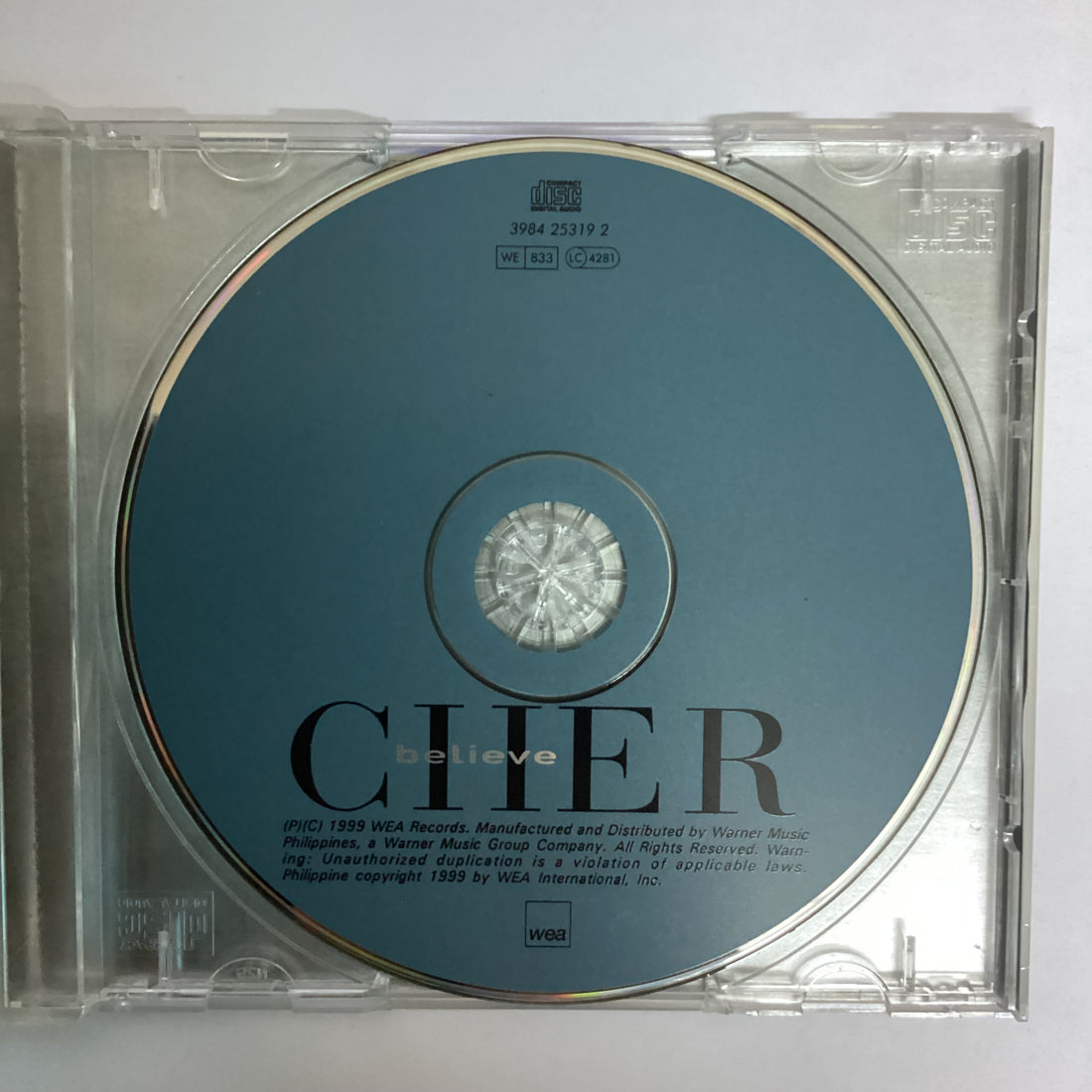 ซีดี Cher - Believe CD VG+