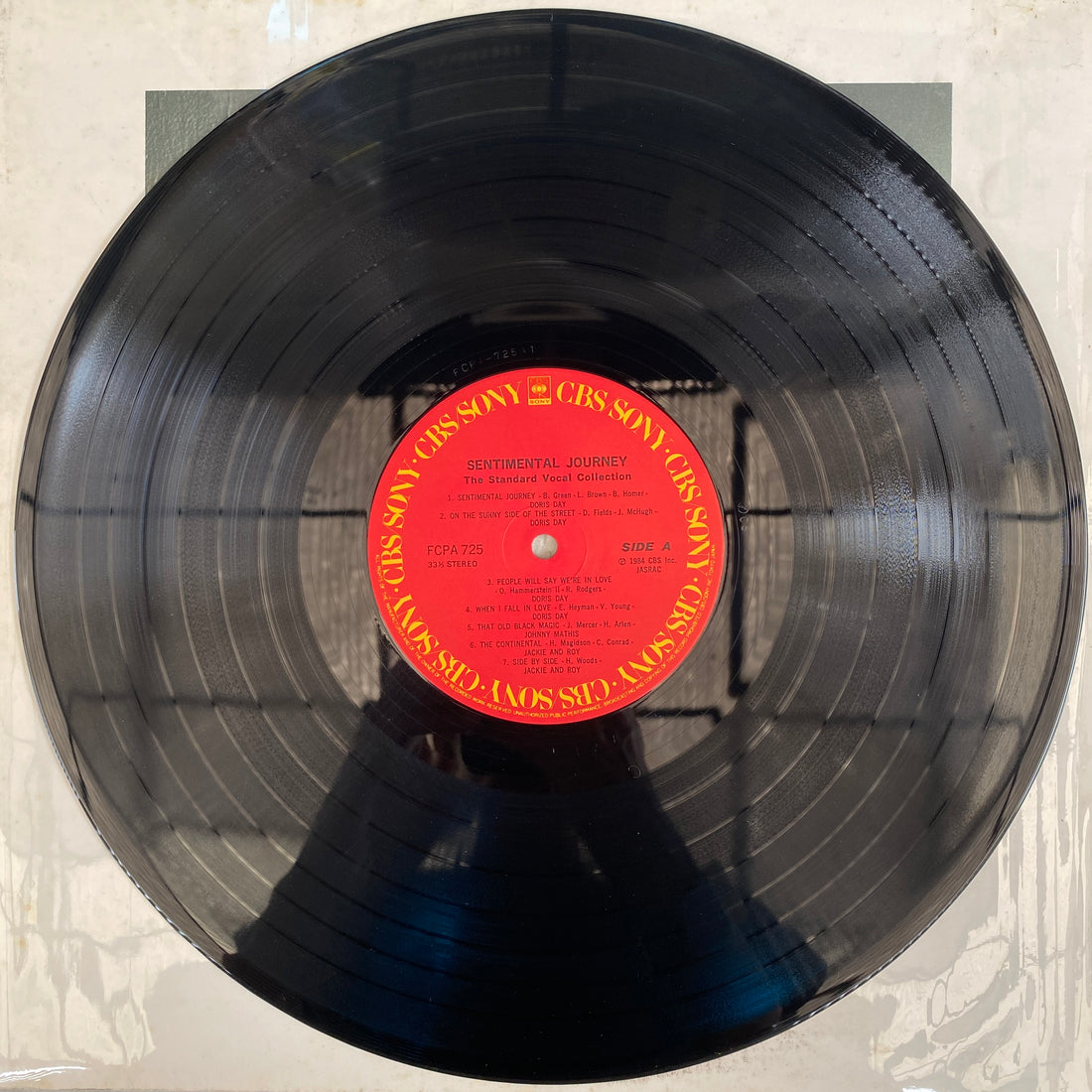 แผ่นเสียง Various - Sentimental Journey The Standard Vocal Collection Vinyl VG+