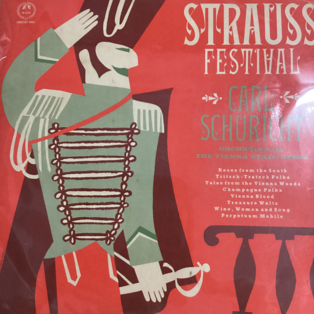 แผ่นเสียง Various - Strauss Festival Carl Schuricht Vinyl G+